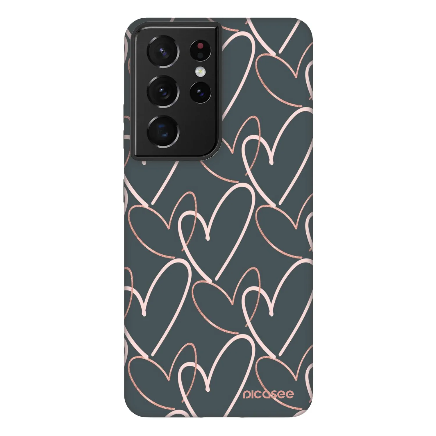 Picasee Fashion Case für Samsung Galaxy S21 Ultra 5G G998B - Viel Liebe