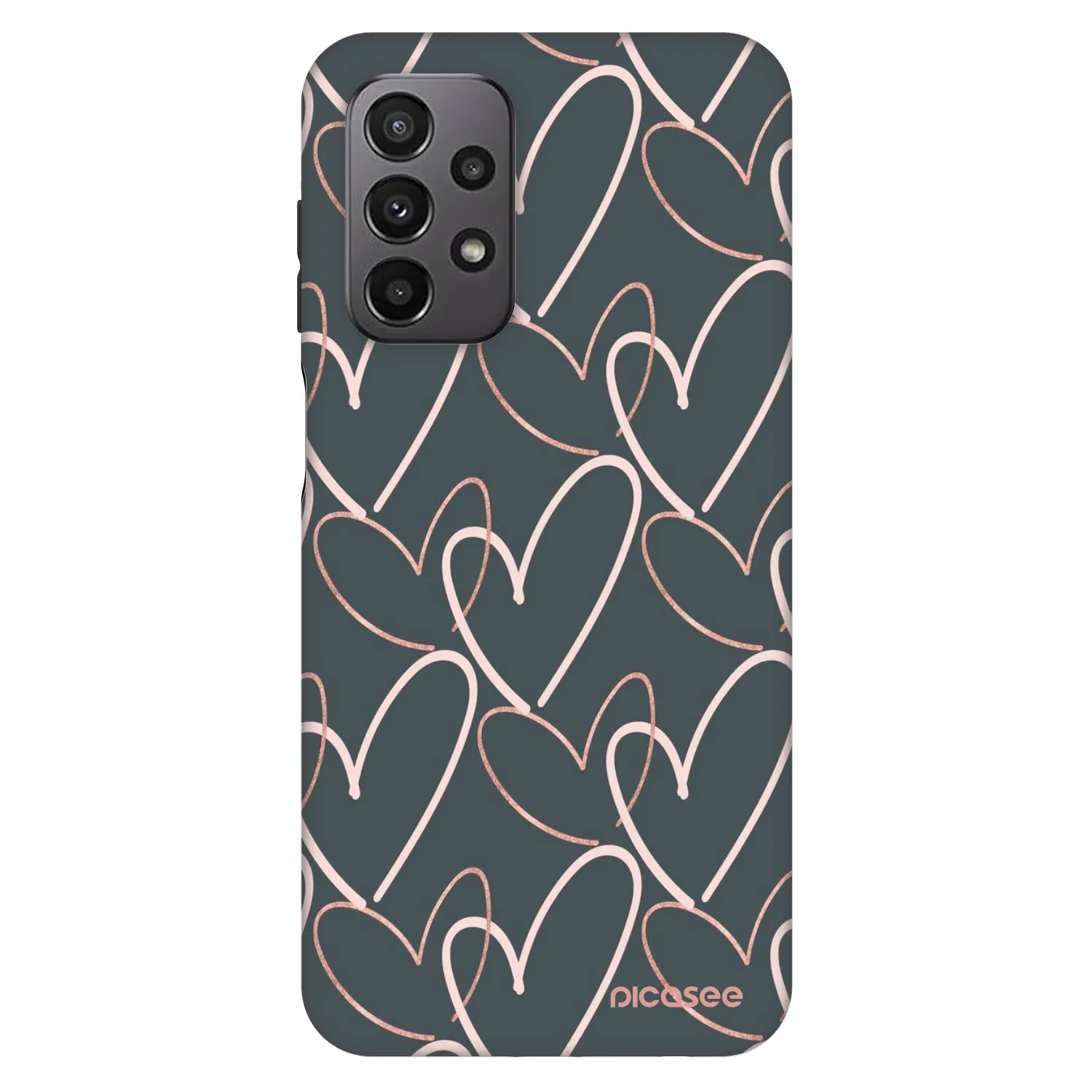 Picasee Fashion Case für Samsung Galaxy A23 A235F 4G - Viel Liebe