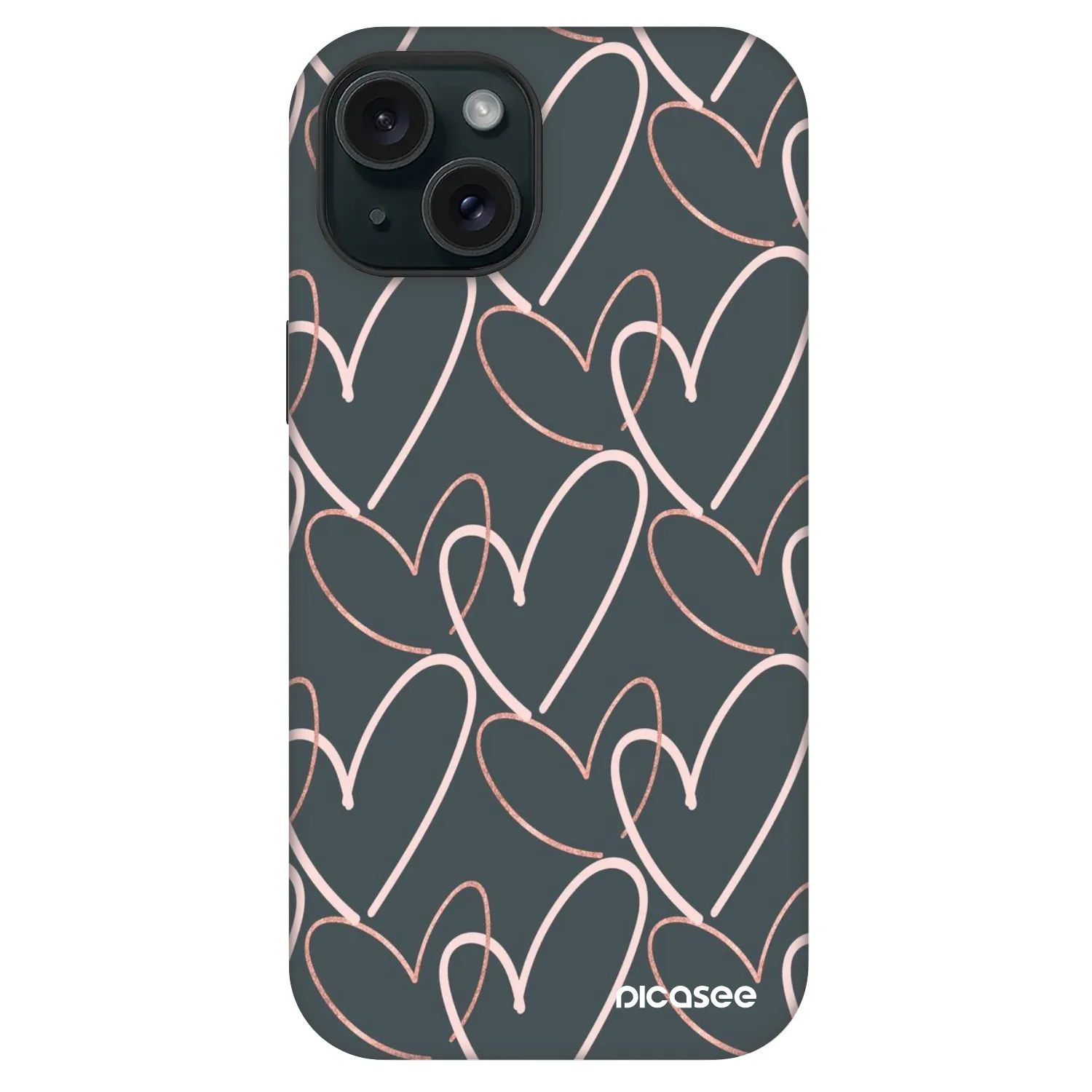 Picasee Fashion Case MagSafe für Apple iPhone 15 - Viel Liebe