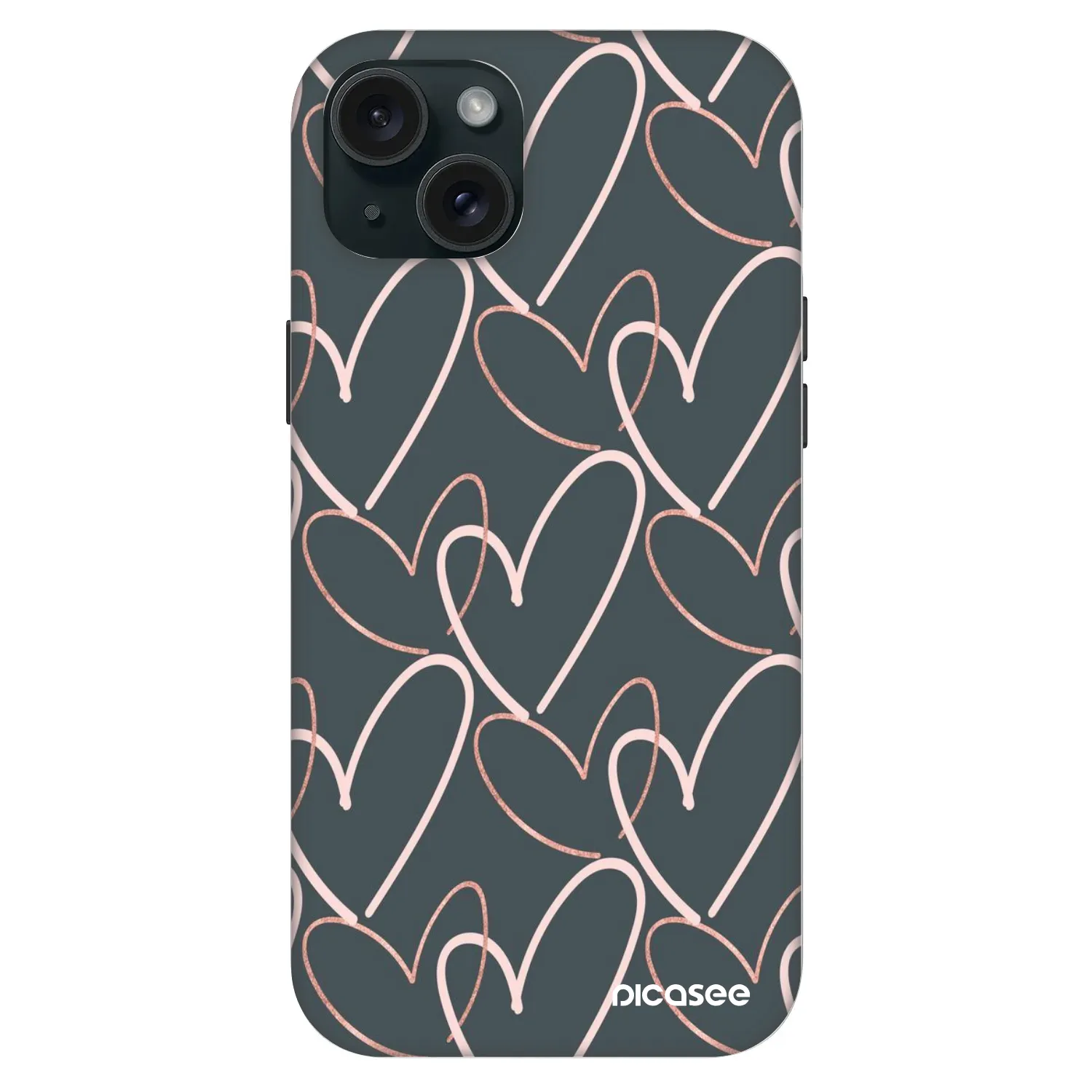 Picasee Fashion Case MagSafe für Apple iPhone 15 Plus - Viel Liebe