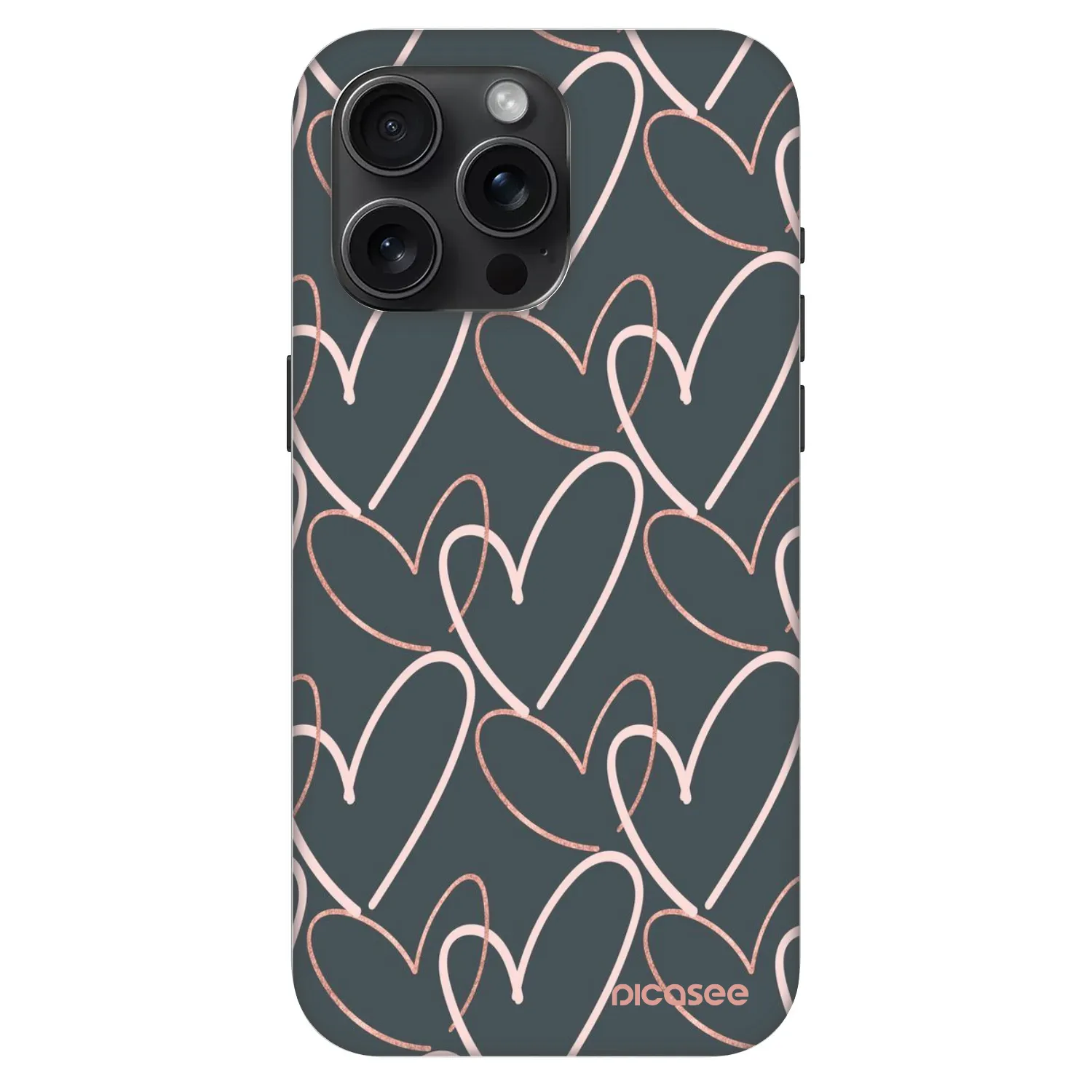 Picasee Fashion Case MagSafe für Apple iPhone 15 Pro Max - Viel Liebe