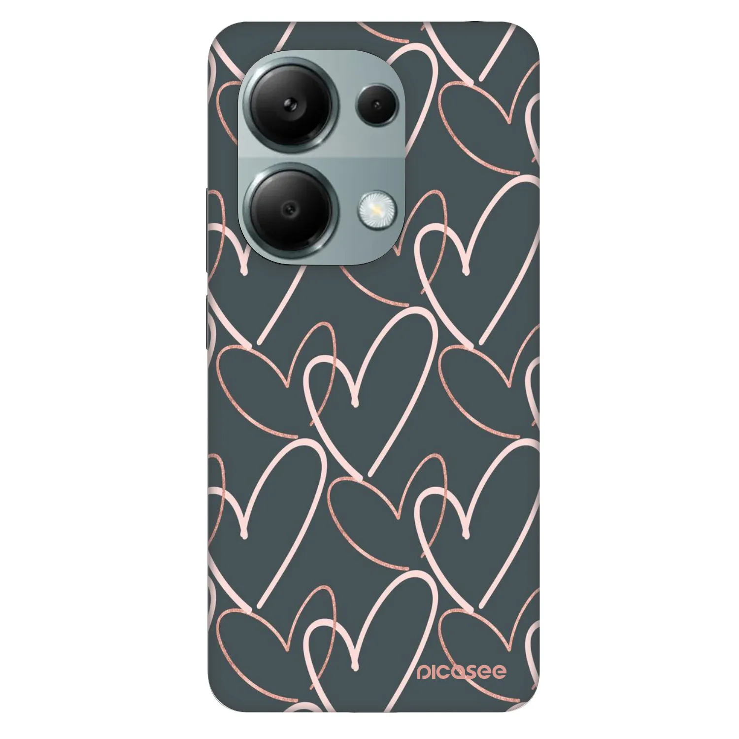 Picasee Fashion Case für Xiaomi Redmi Note 13 Pro 4G - Viel Liebe