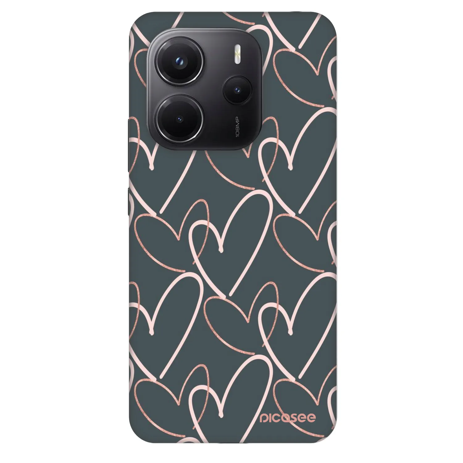 Picasee Fashion Case für Xiaomi Redmi Note 14 4G - Viel Liebe
