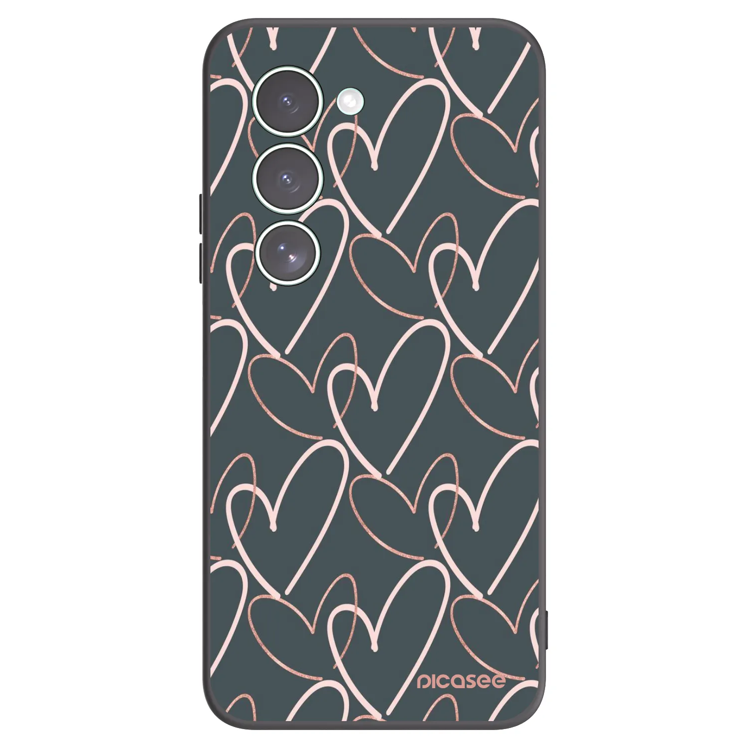 Picasee Xiaomi Redmi 15 5G Hülle - Schwarzes Silikon - Viel Liebe