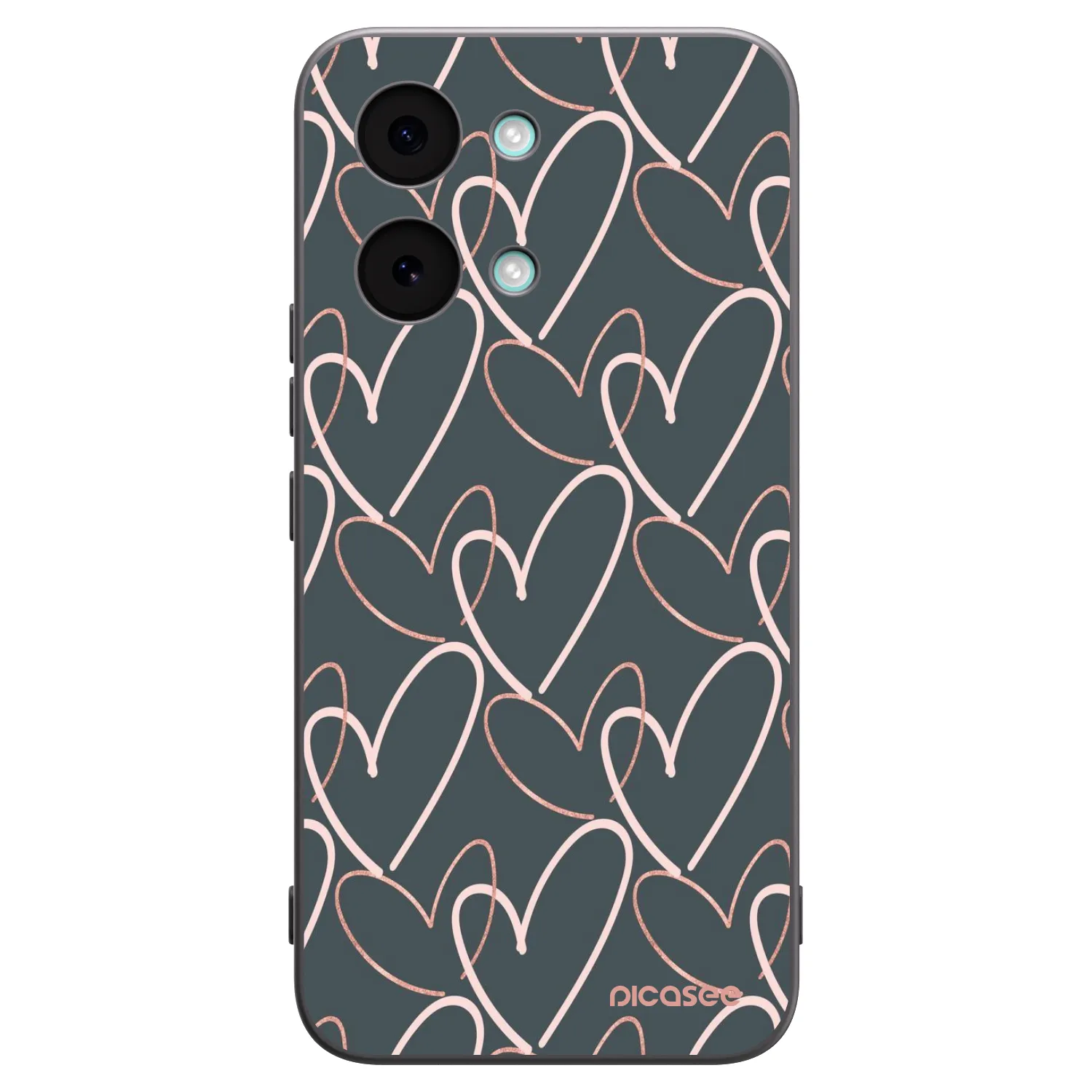 Picasee Xiaomi Poco X8 Pro Max Hülle - Schwarzes Silikon - Viel Liebe