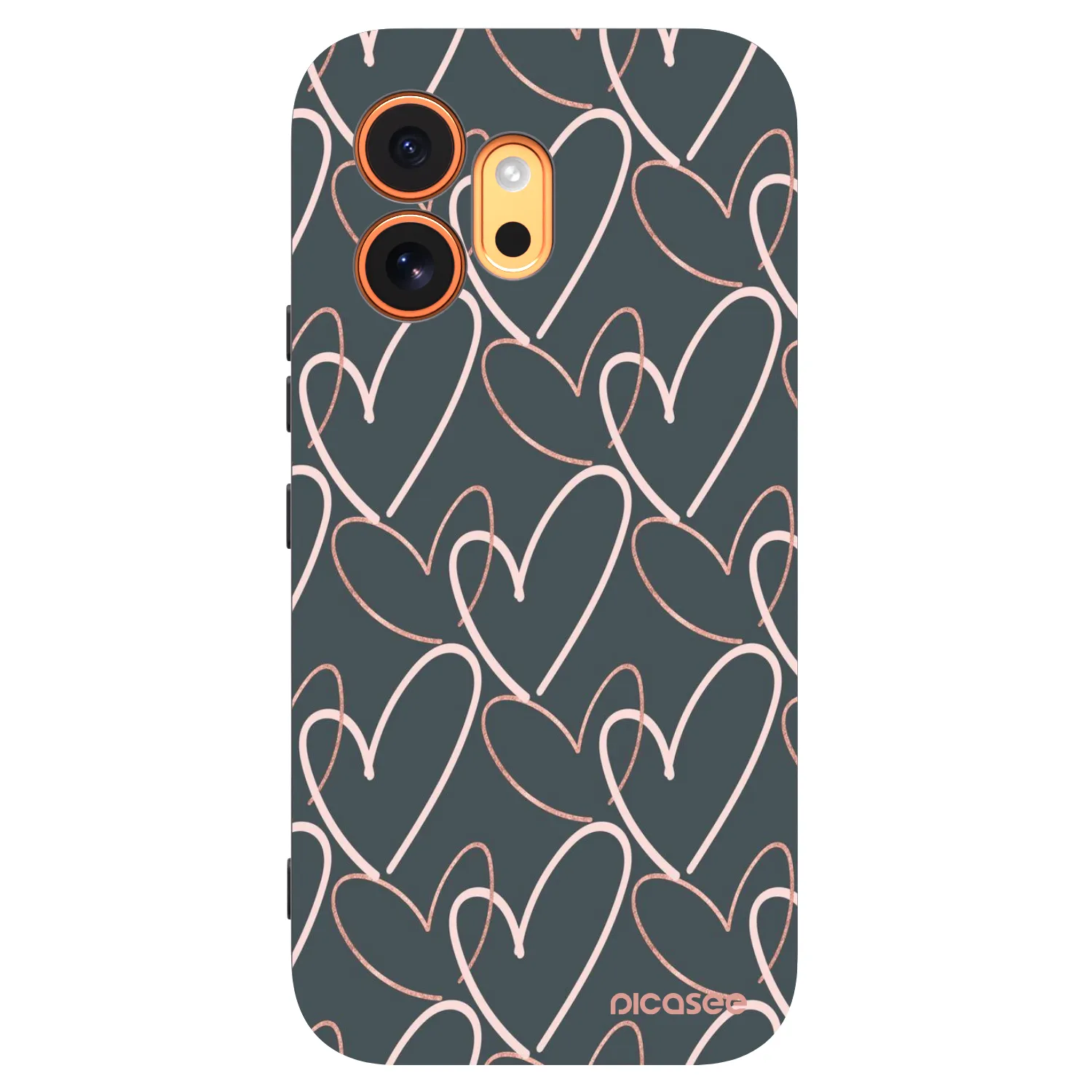 Picasee Honor 600 Hülle - Schwarzes Silikon - Viel Liebe