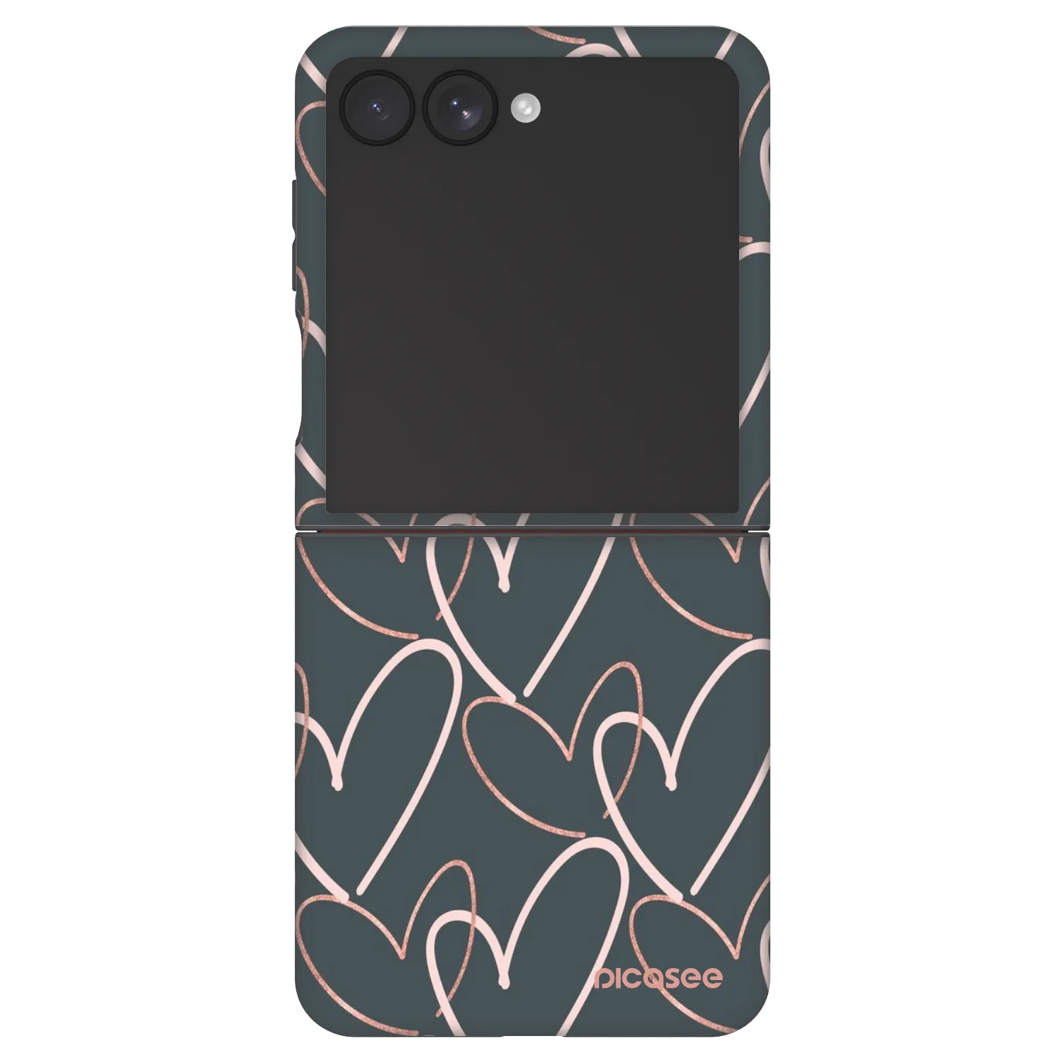 Picasee Fashion Case für Samsung Galaxy Z Flip7 5G - Viel Liebe