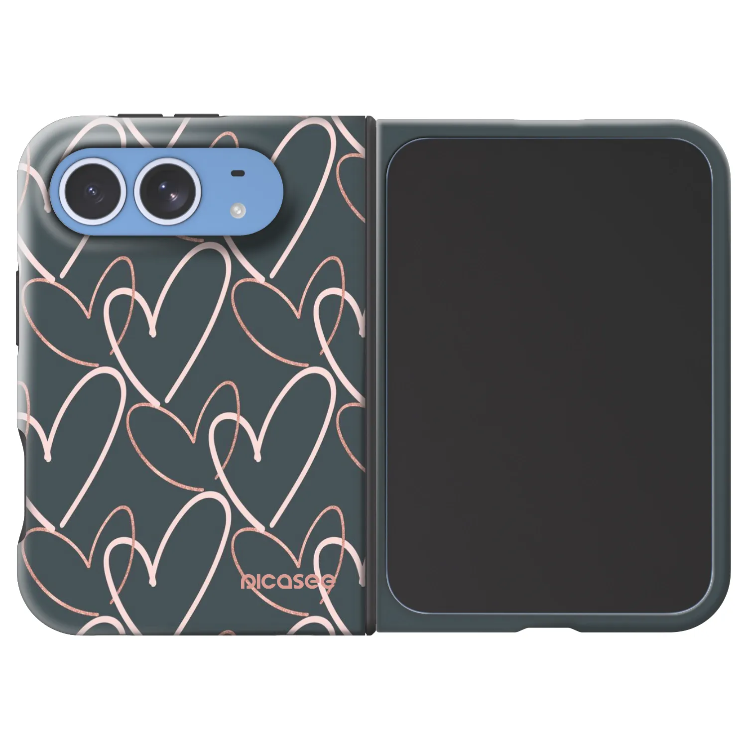Picasee Fashion Case MagSafe für Apple iPhone Duo - Viel Liebe