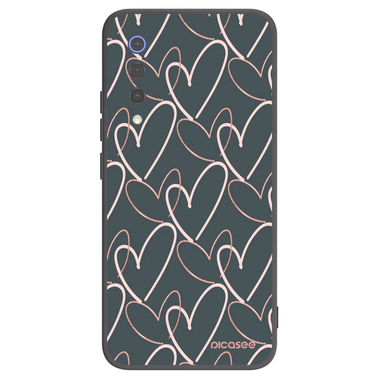 Picasee Xiaomi Mi 9 SE Hülle - Schwarzes Silikon - Viel Liebe