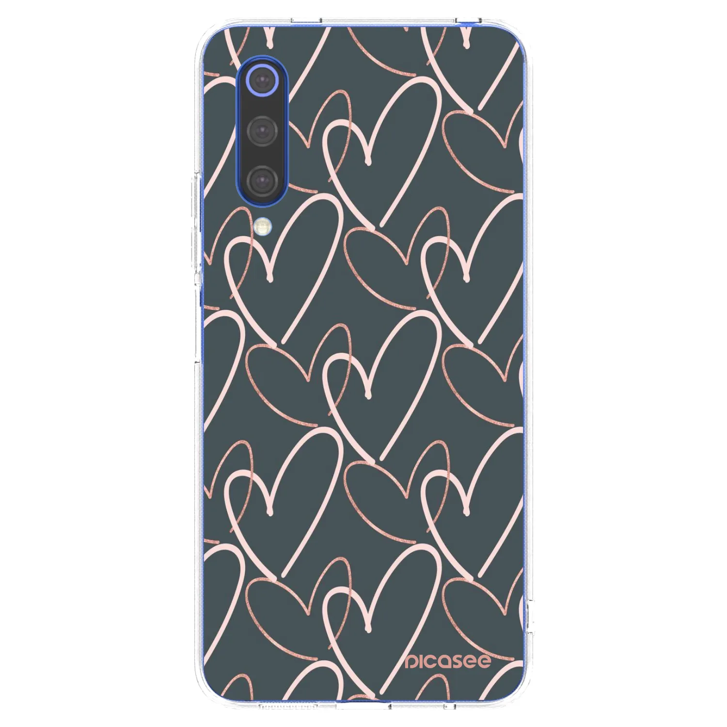 Picasee Xiaomi Mi 9 SE Hülle - Transparentes Silikon - Viel Liebe