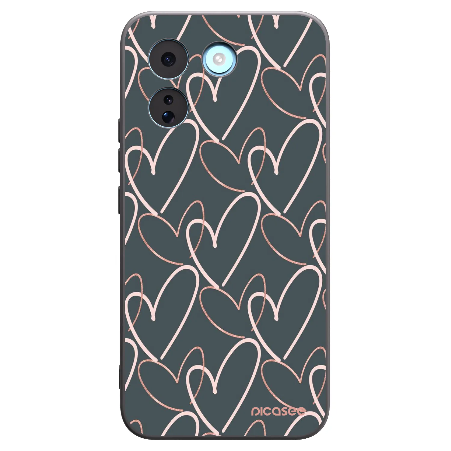 Picasee Xiaomi Redmi Note 17 Pro MAX 5G Hülle - Schwarzes Silikon - Viel Liebe