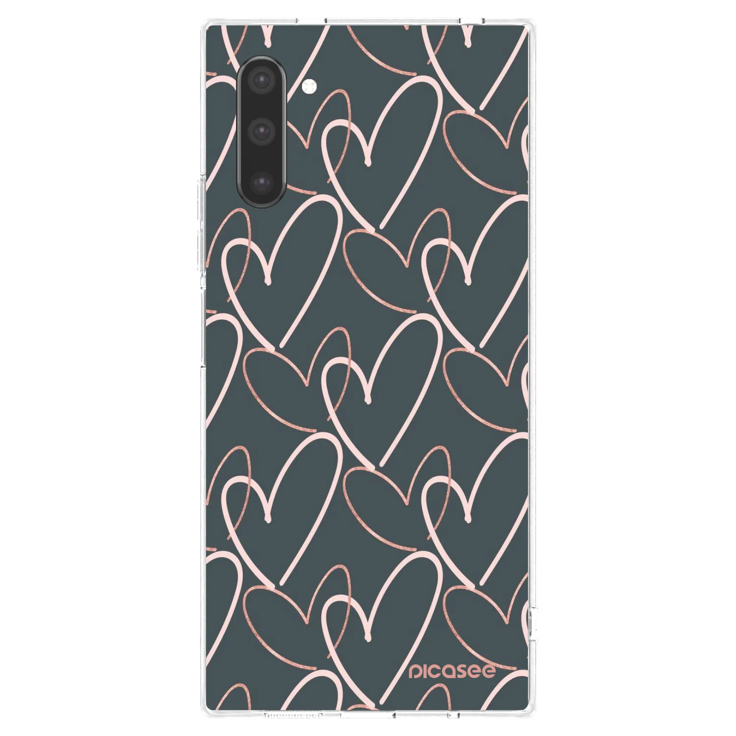 Picasee Samsung Galaxy Note 10 N970F Hülle - Transparentes Silikon - Viel Liebe