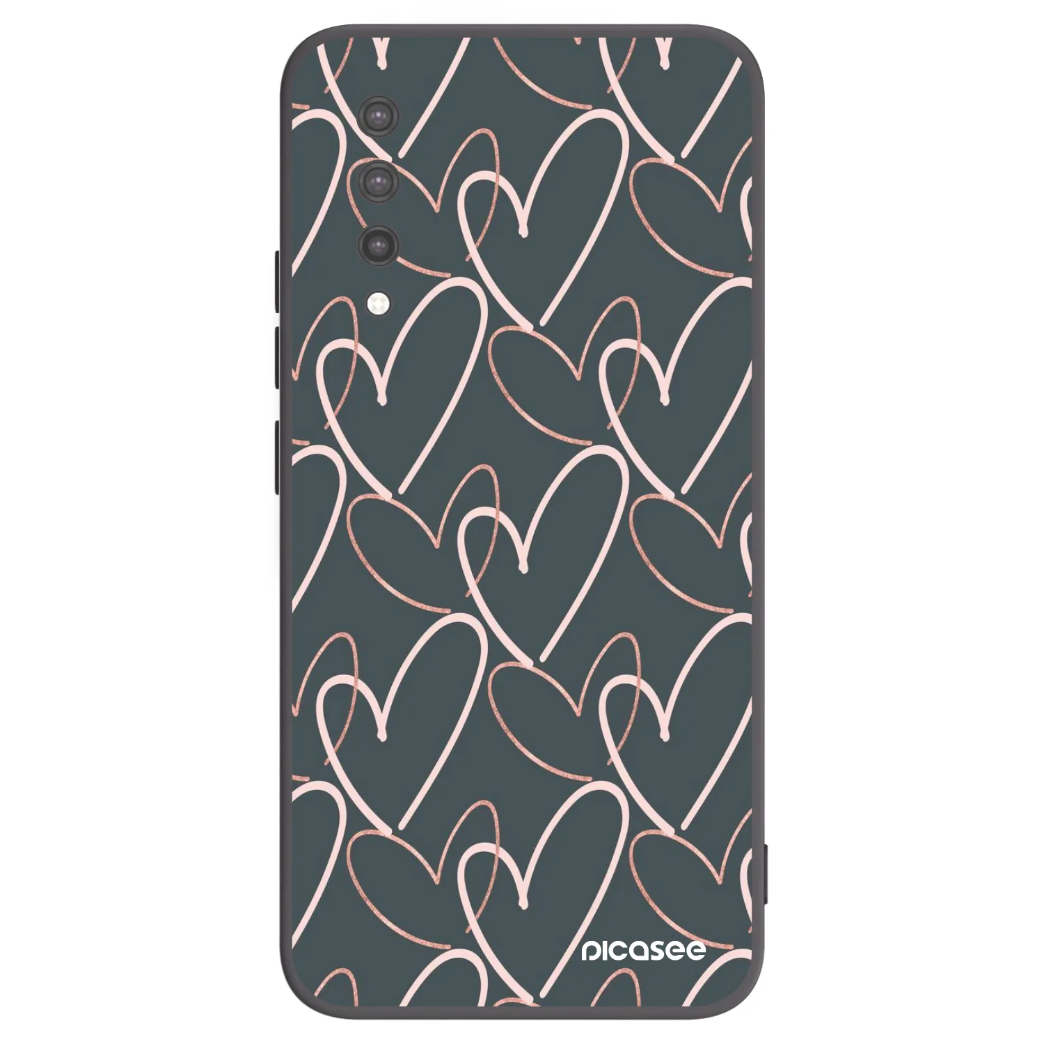 Picasee Xiaomi Mi 9 Lite Hülle - Schwarzes Silikon - Viel Liebe