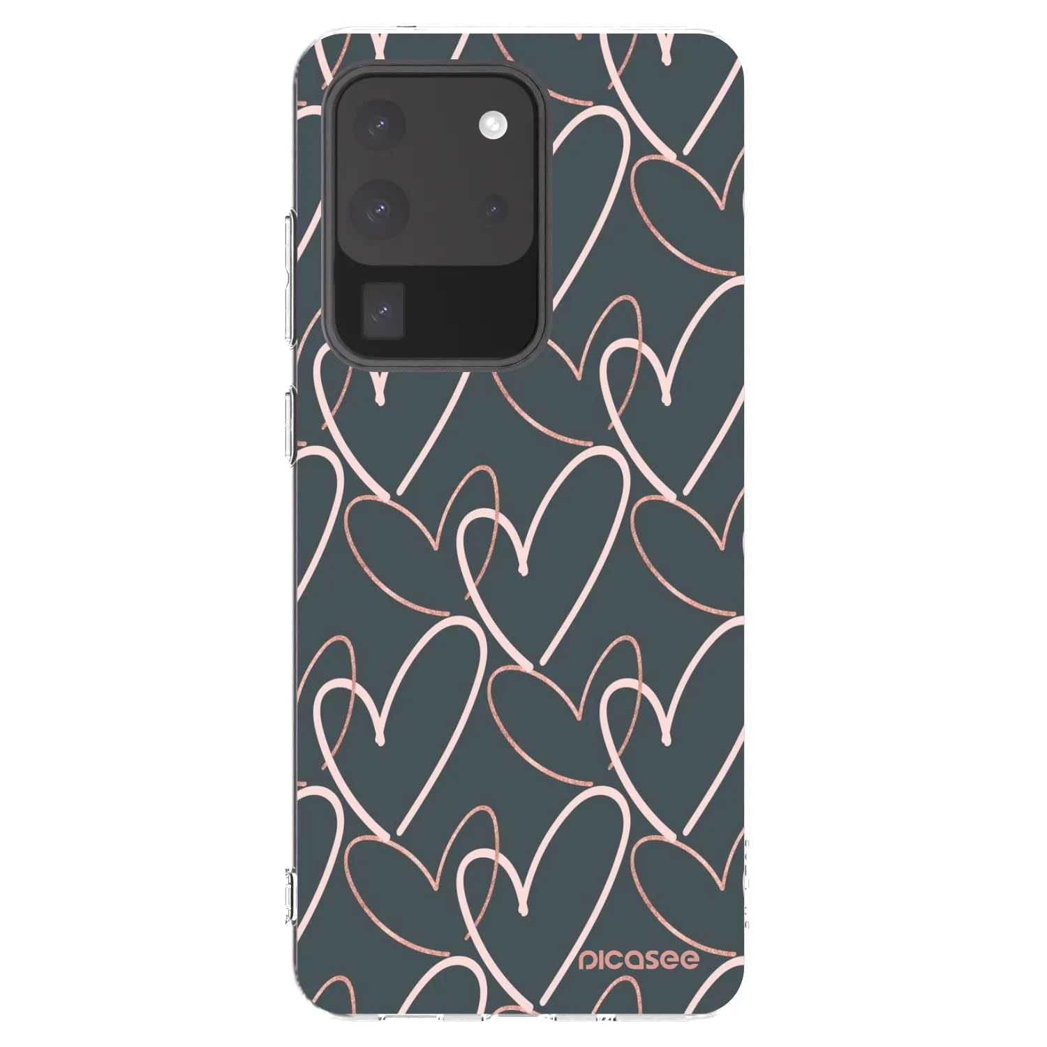 Picasee Samsung Galaxy S20 Ultra 5G G988F Hülle - Transparentes Silikon - Viel Liebe