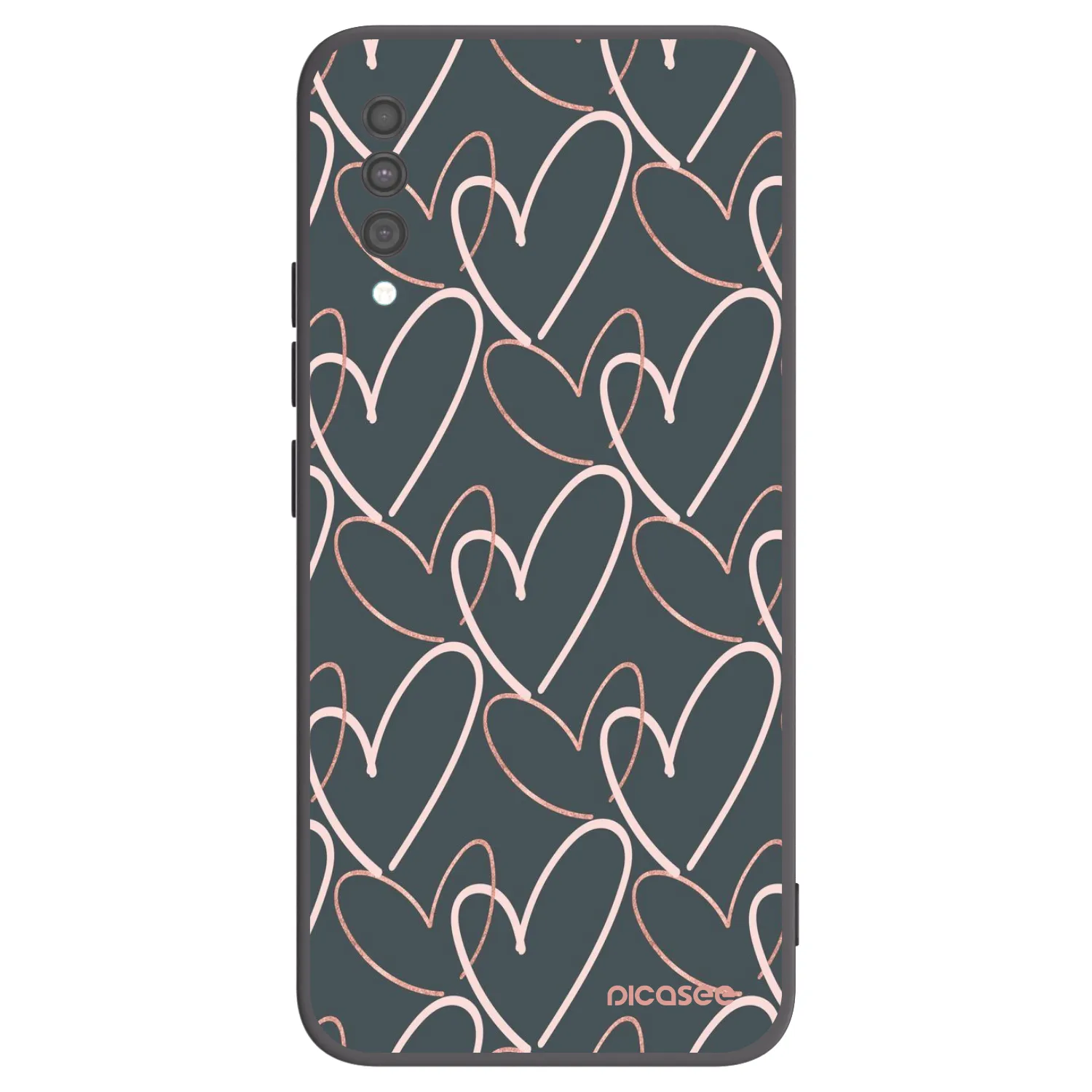 Picasee Samsung Galaxy A30s A307F Hülle - Schwarzes Silikon - Viel Liebe
