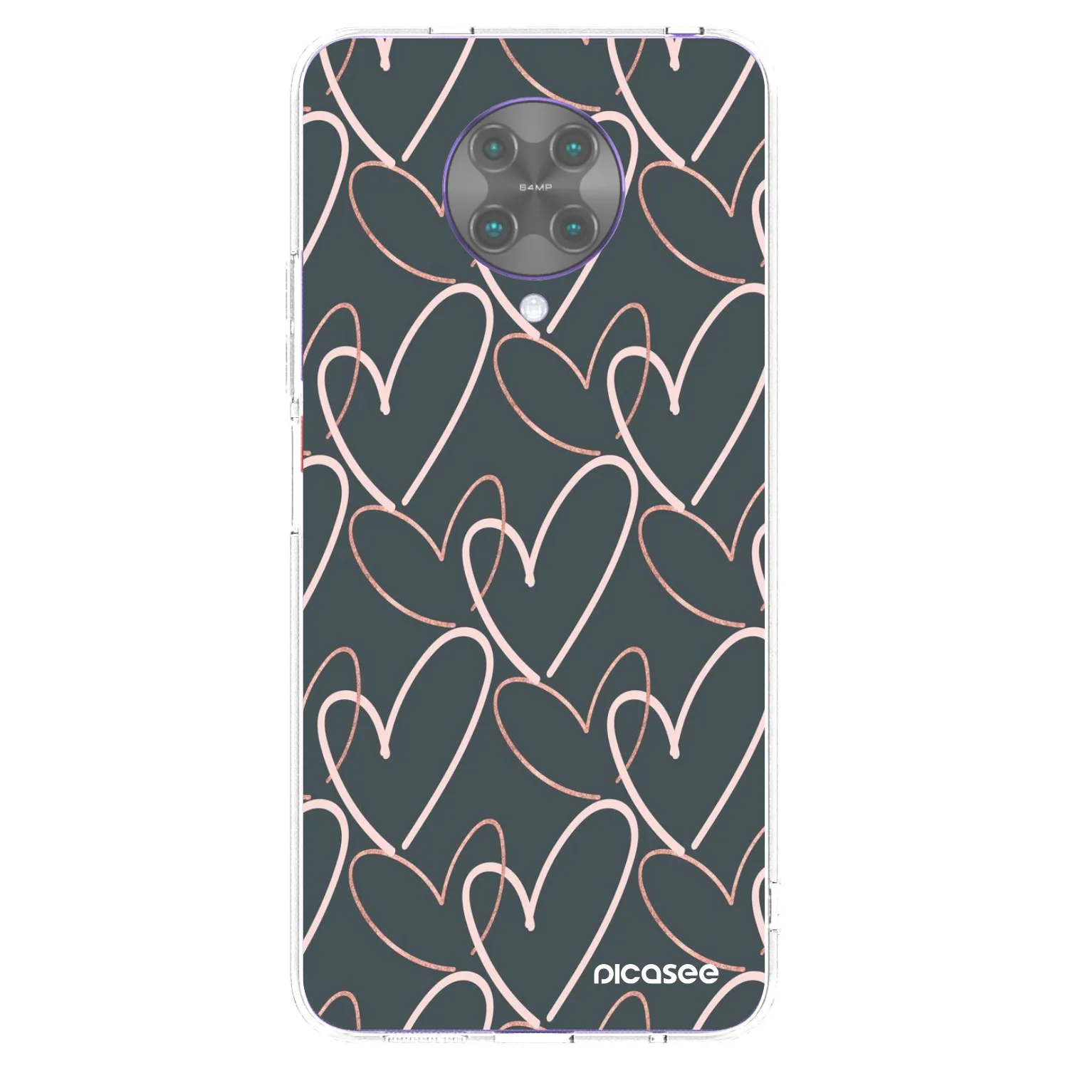 Picasee Xiaomi Poco F2 Pro Hülle - Transparentes Silikon - Viel Liebe