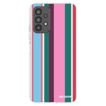Picasee Samsung Galaxy A73 5G Hülle - Transparentes Silikon - Cabana club