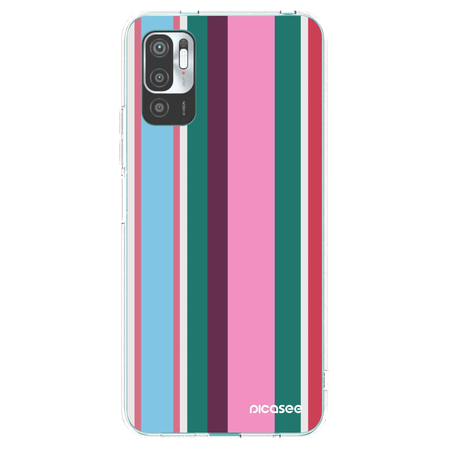 Picasee Xiaomi Redmi Note 10 5G Hülle - Transparentes Silikon - Cabana club