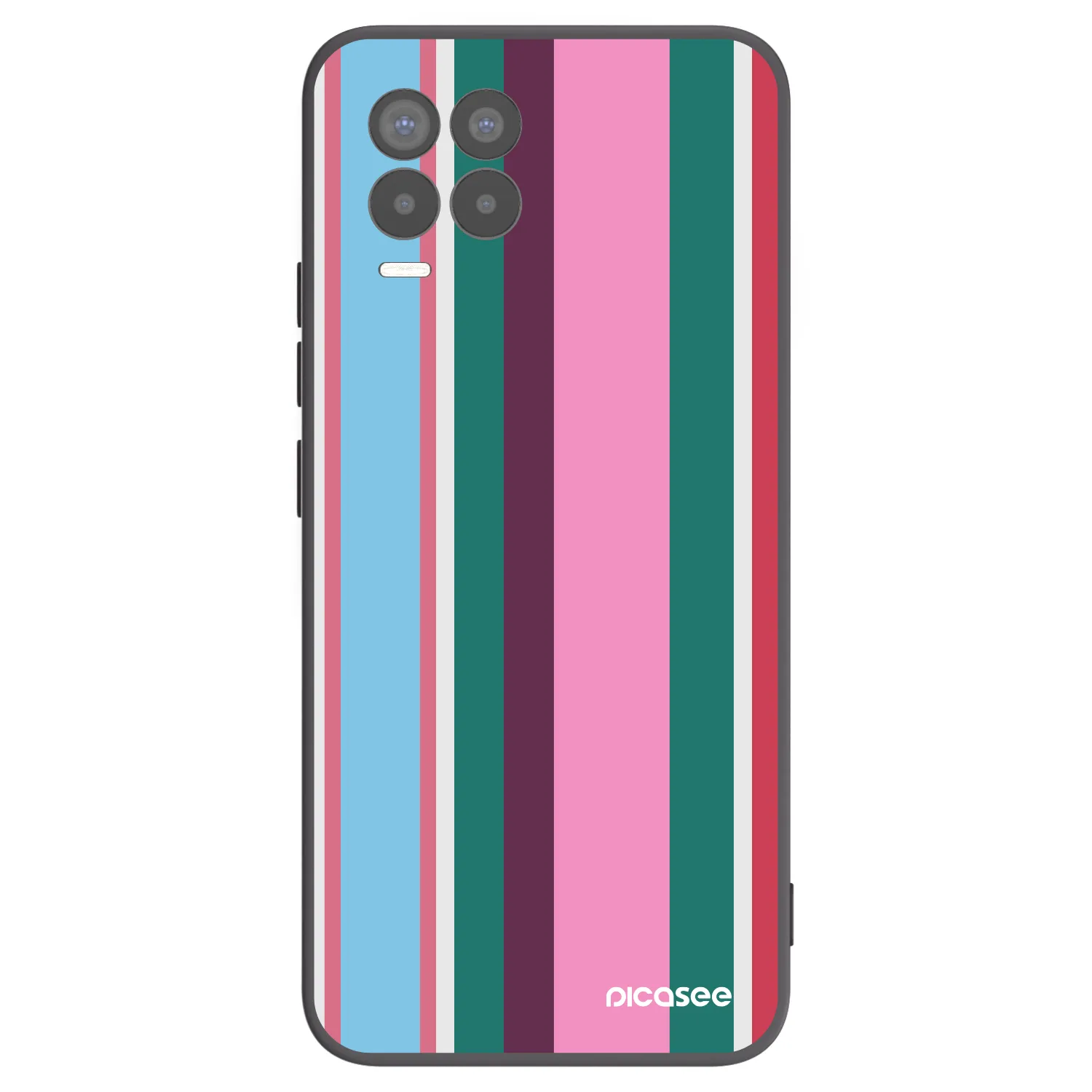 Picasee Realme 8 Pro Hülle - Schwarzes Silikon - Cabana club