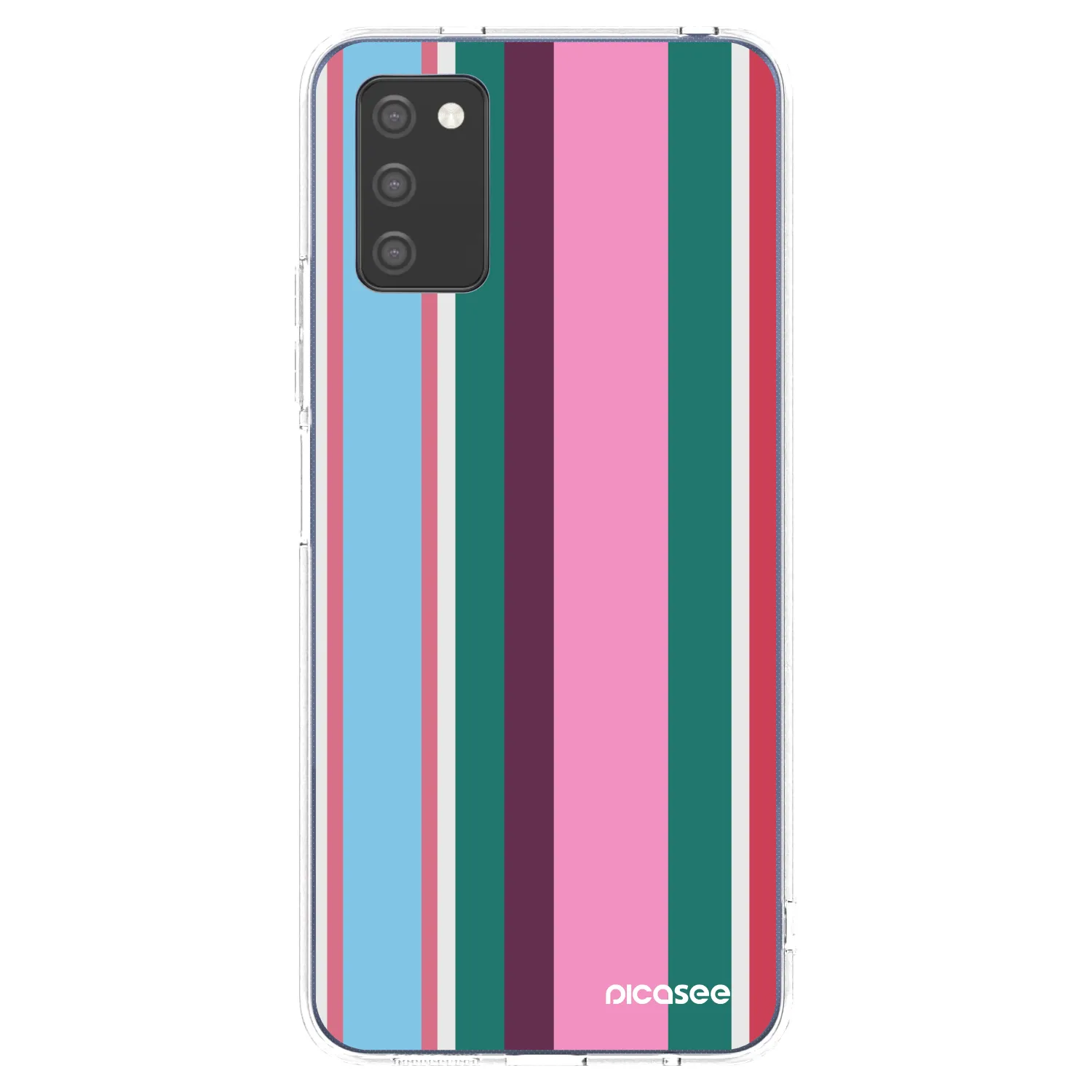 Picasee Samsung Galaxy A02s A025G Hülle - Transparentes Silikon - Cabana club