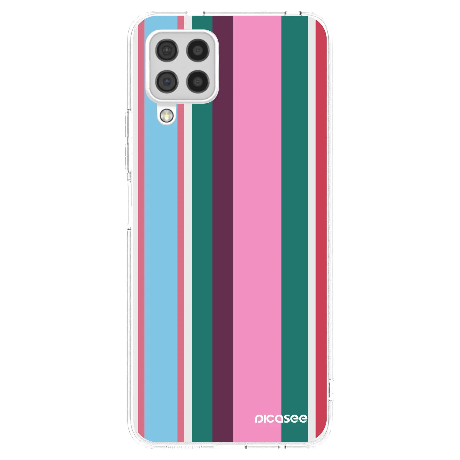 Picasee Samsung Galaxy A22 A225F 4G Hülle - Transparentes Silikon - Cabana club