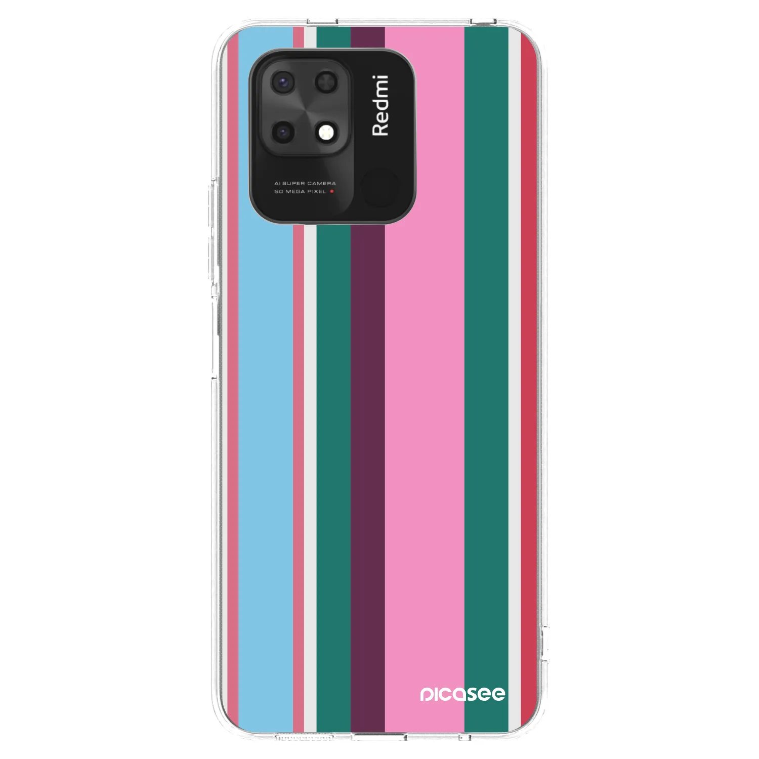 Picasee Xiaomi Redmi 10C Hülle - Transparentes Silikon - Cabana club