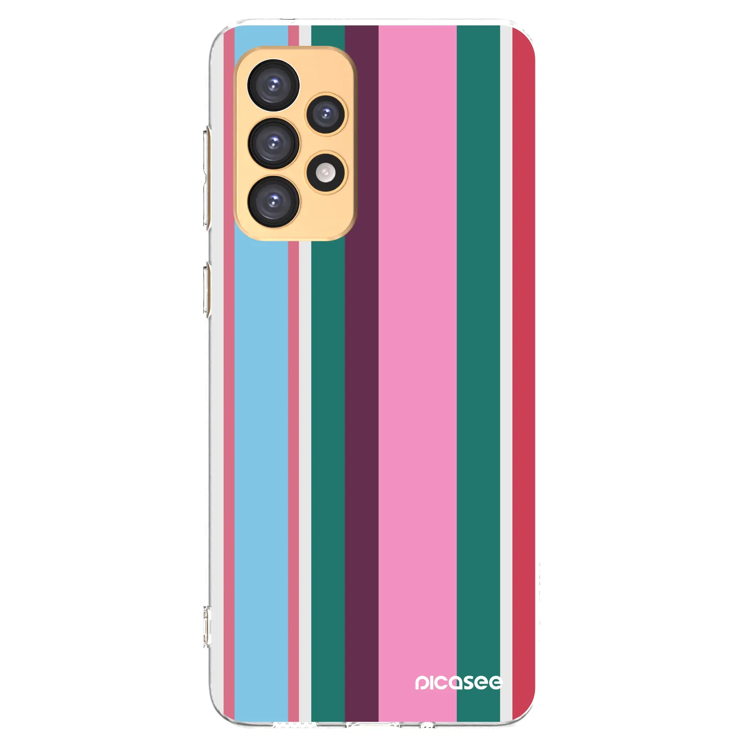 Picasee Samsung Galaxy A33 5G A336 Hülle - Transparentes Silikon - Cabana club