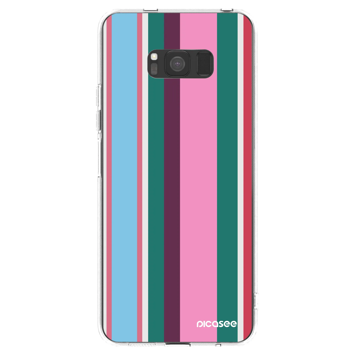 Picasee Samsung Galaxy S8 G950F Hülle - Transparentes Silikon - Cabana club