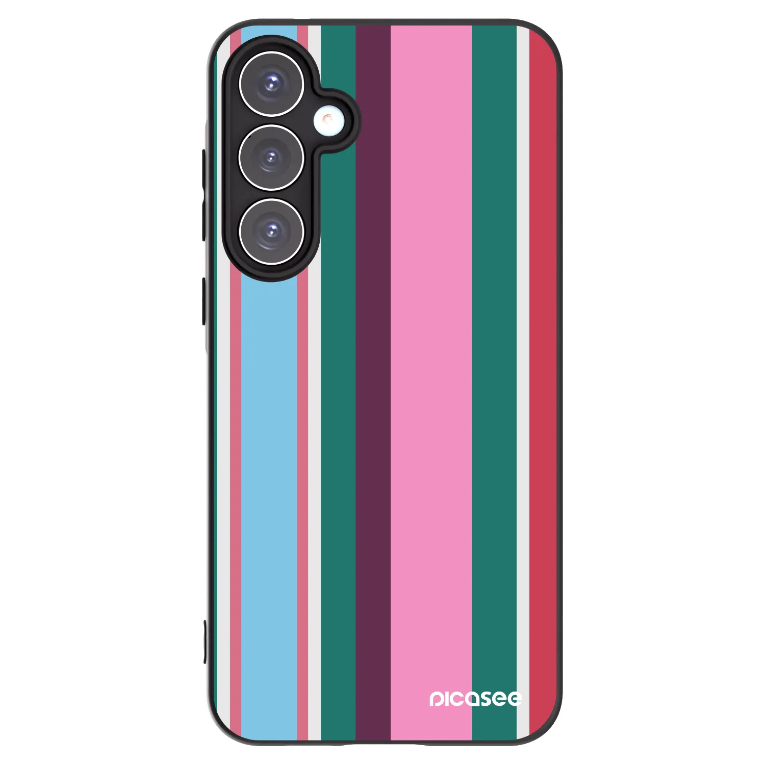Picasee Samsung Galaxy A55 5G A556B Hülle - Schwarzes Silikon - Cabana club
