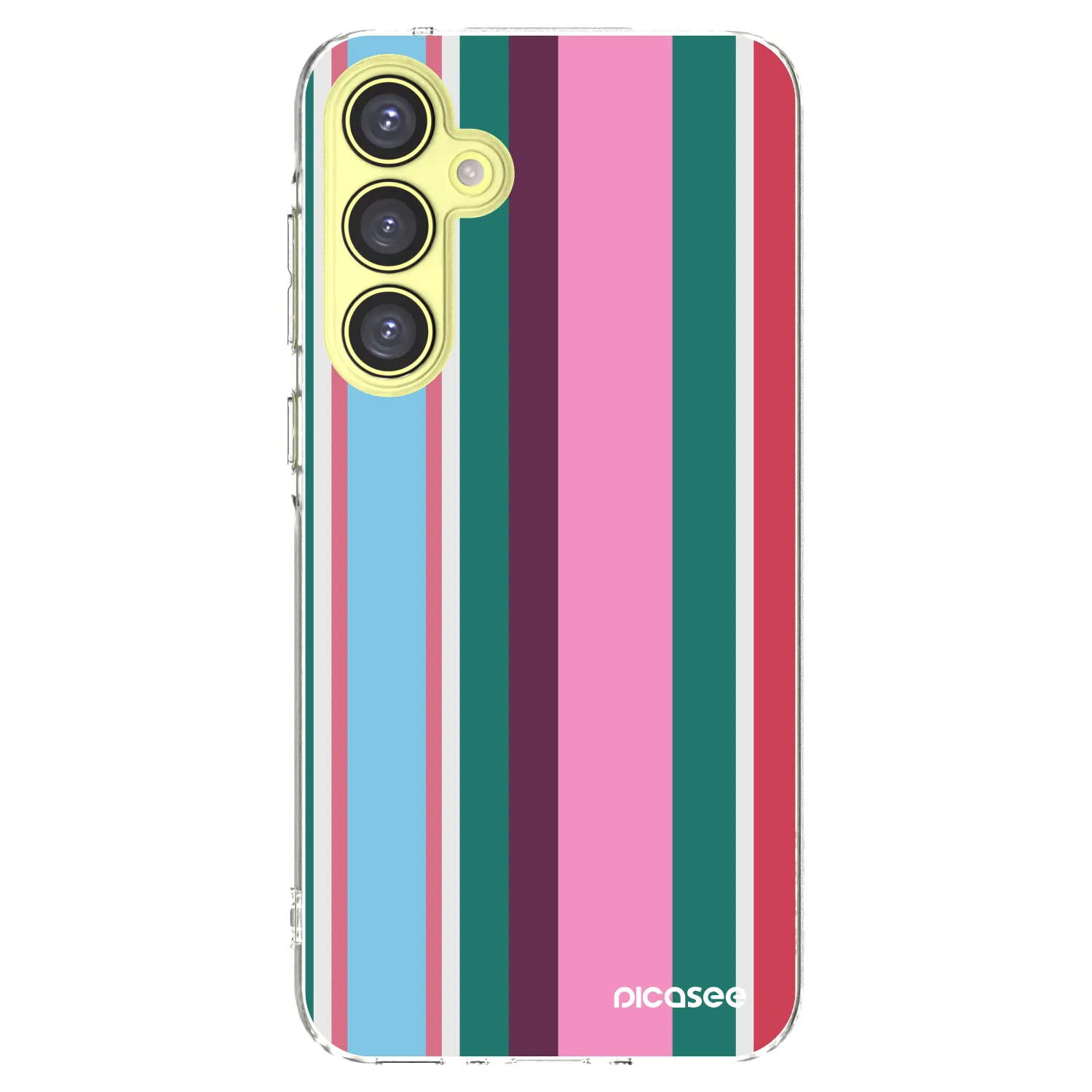 Picasee Samsung Galaxy A35 5G A356B Hülle - Transparentes Silikon - Cabana club
