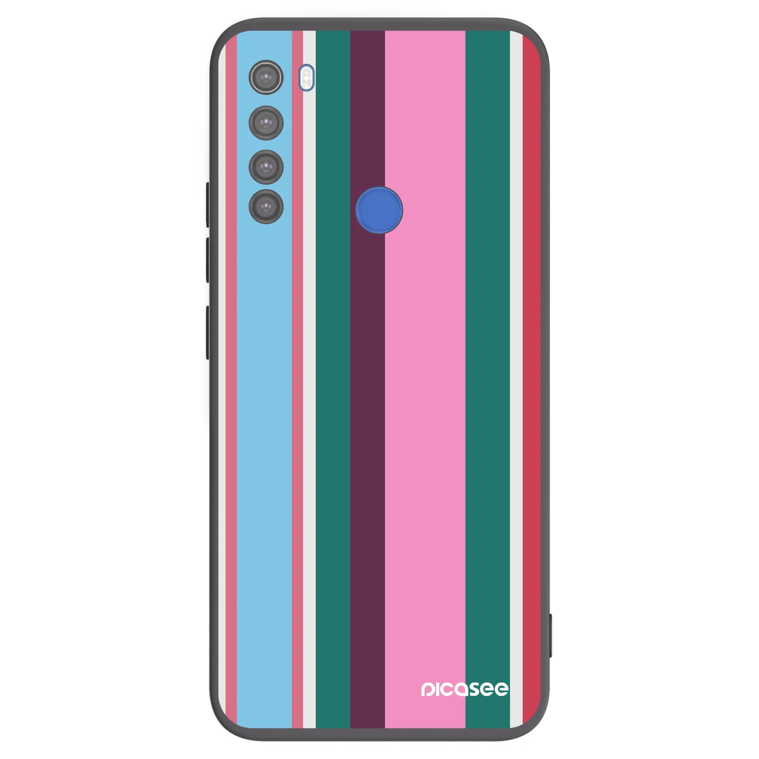 Picasee Xiaomi Redmi Note 8T Hülle - Schwarzes Silikon - Cabana club