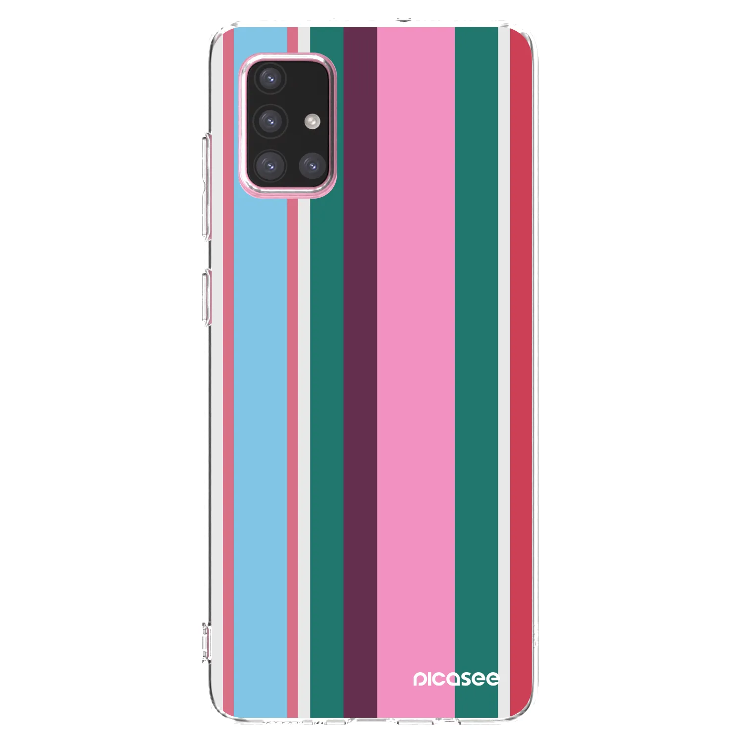 Picasee Samsung Galaxy A71 A715F Hülle - Transparentes Silikon - Cabana club