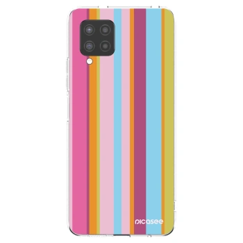 Picasee Samsung Galaxy A42 A426B Hülle - Transparentes Silikon - Golden hour