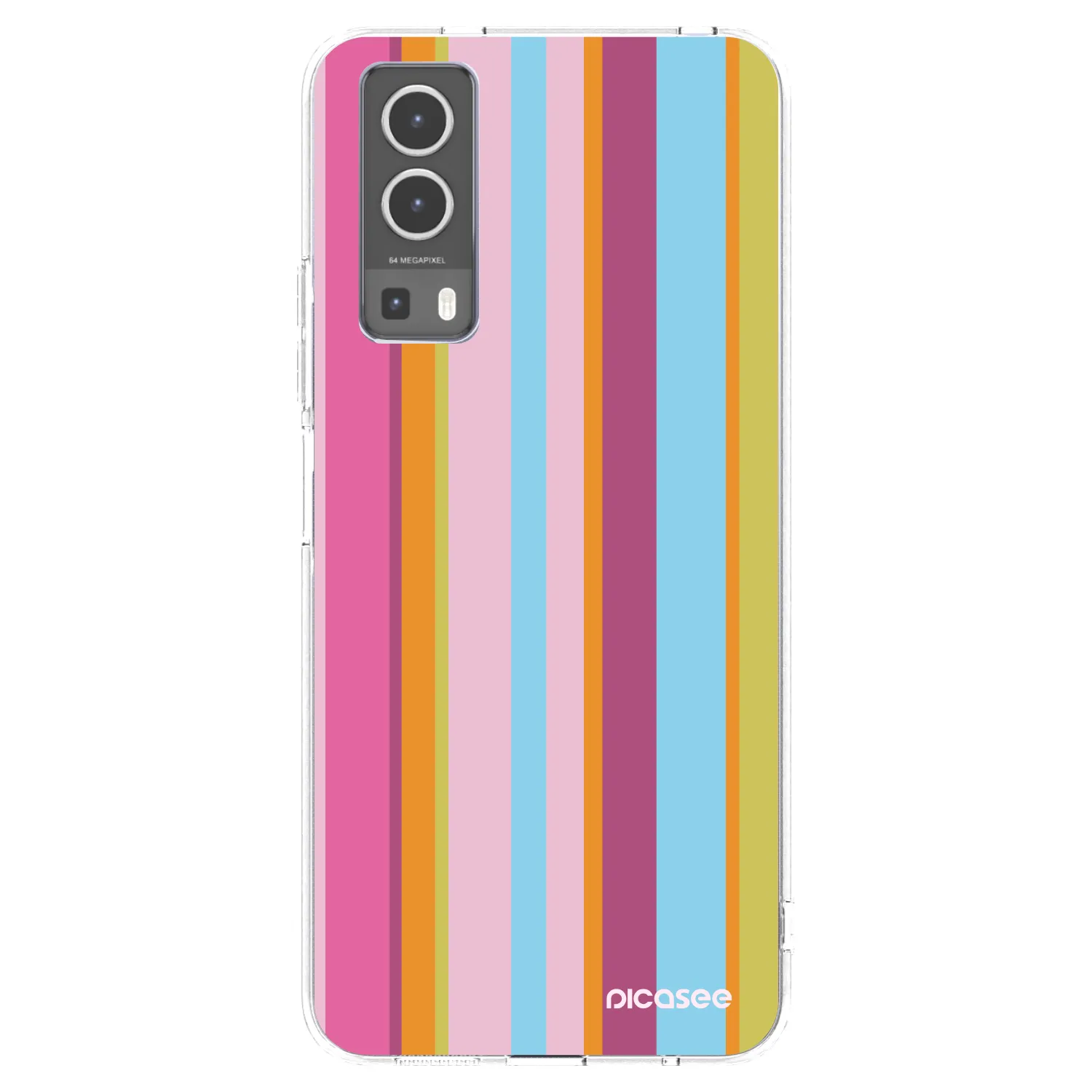 Picasee Vivo Y72 5G Hülle - Transparentes Silikon - Golden hour