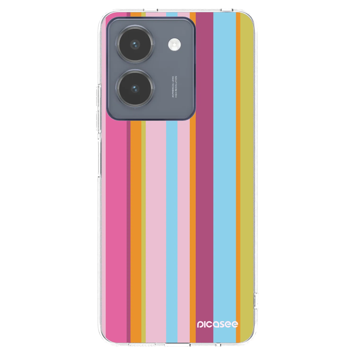 Picasee Vivo Y36 4G Hülle - Transparentes Silikon - Golden hour