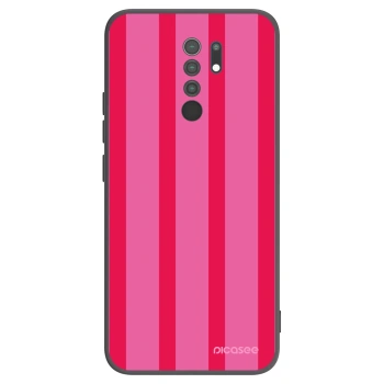 Picasee Xiaomi Redmi 9 Hülle - Schwarzes Silikon - Hot tropic