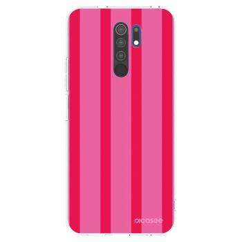 Picasee Xiaomi Redmi 9 Hülle - Transparentes Silikon - Hot tropic