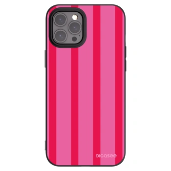 Picasee Apple iPhone 12 Pro Max Hülle - Schwarzes Silikon - Hot tropic