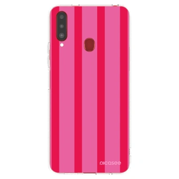 Picasee Samsung Galaxy A20s Hülle - Transparentes Silikon - Hot tropic