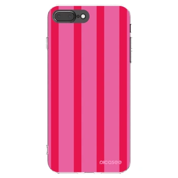 Picasee Apple iPhone 7 Plus Hülle - Transparentes Silikon - Hot tropic