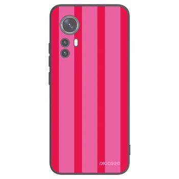 Picasee Xiaomi 12 Hülle - Schwarzes Silikon - Hot tropic