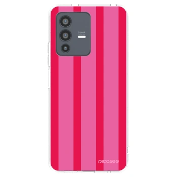 Picasee Vivo V23 5G Hülle - Transparentes Silikon - Hot tropic
