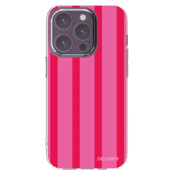 Picasee Apple iPhone 14 Pro Hülle - Transparentes Silikon - Hot tropic