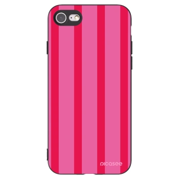 Picasee Apple iPhone 7 Hülle - Schwarzes Silikon - Hot tropic