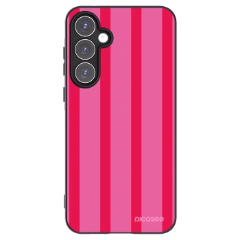 Picasee Samsung Galaxy A55 5G A556B Hülle - Schwarzes Silikon - Hot tropic