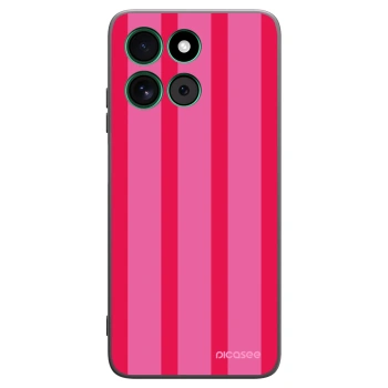 Picasee Motorola Moto G57 Power Hülle - Schwarzes Silikon - Hot tropic