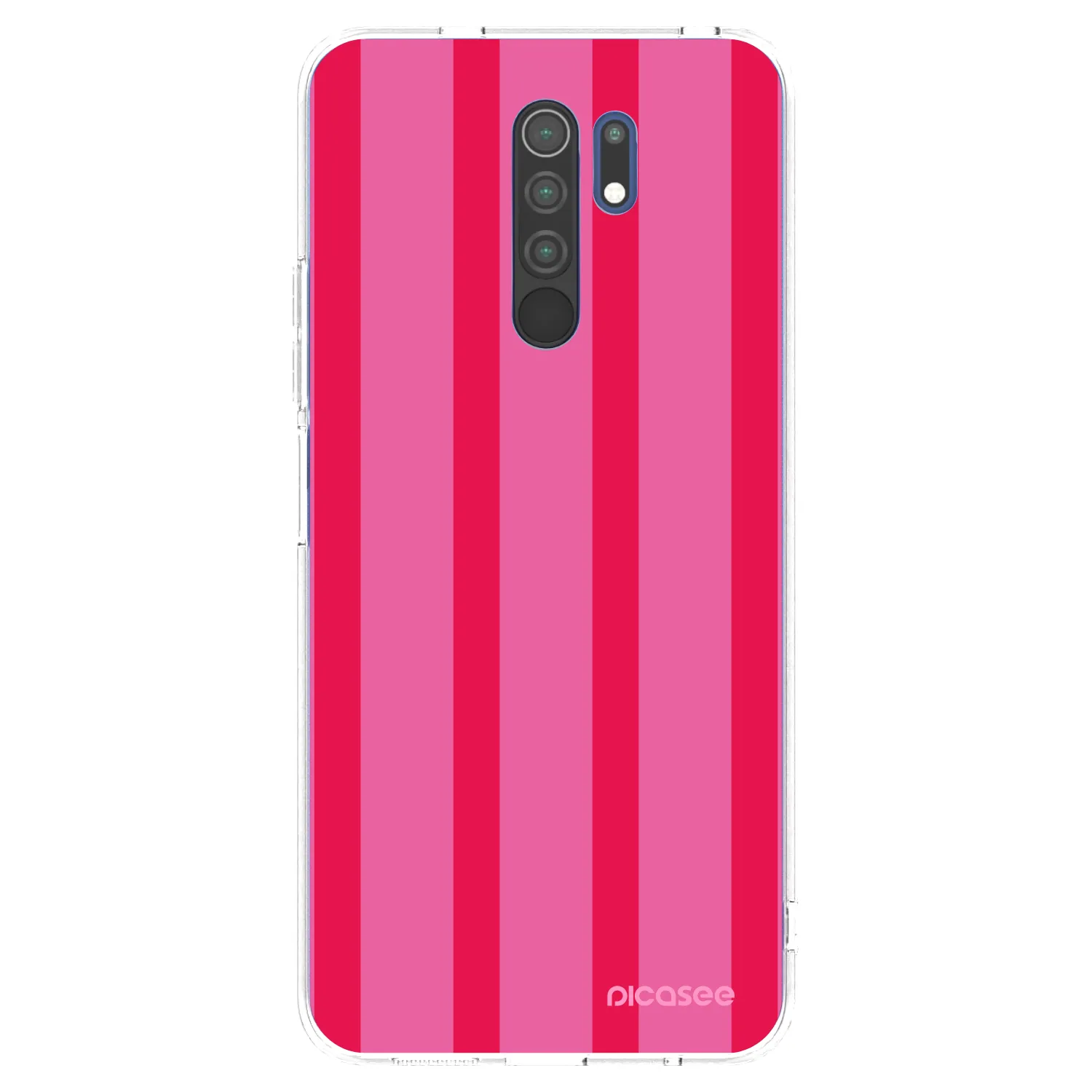 Picasee Xiaomi Redmi 9 Hülle - Transparentes Silikon - Hot tropic