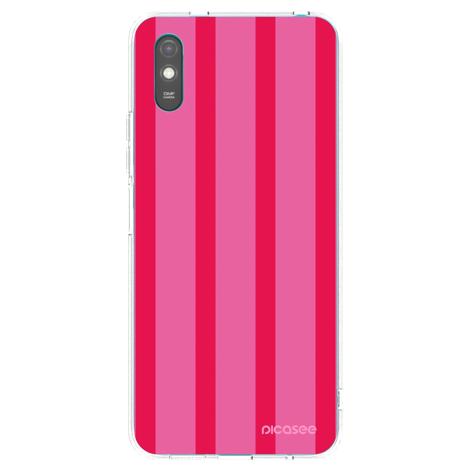 Picasee Xiaomi Redmi 9A Hülle - Transparentes Silikon - Hot tropic