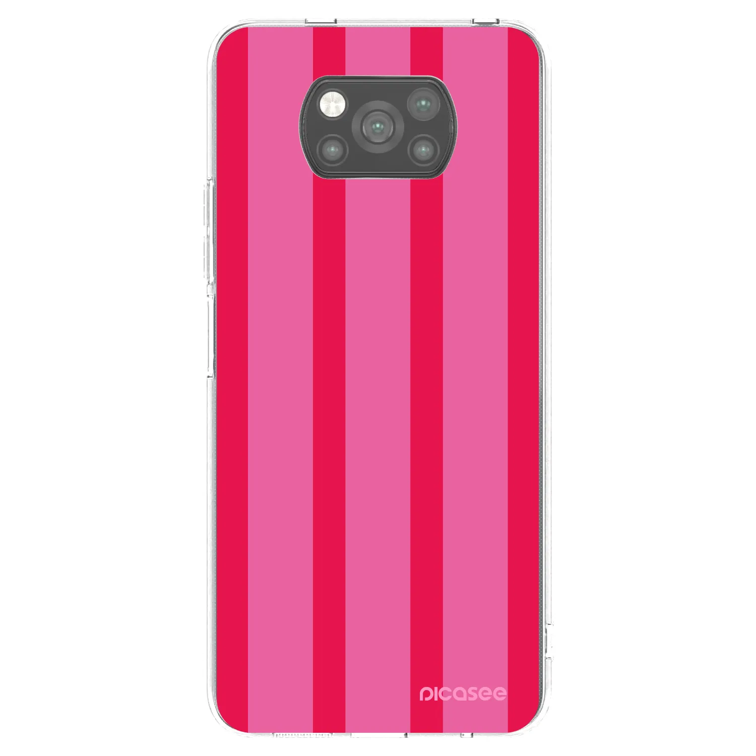 Picasee Xiaomi Poco X3 Hülle - Schwarzes Silikon - Hot tropic