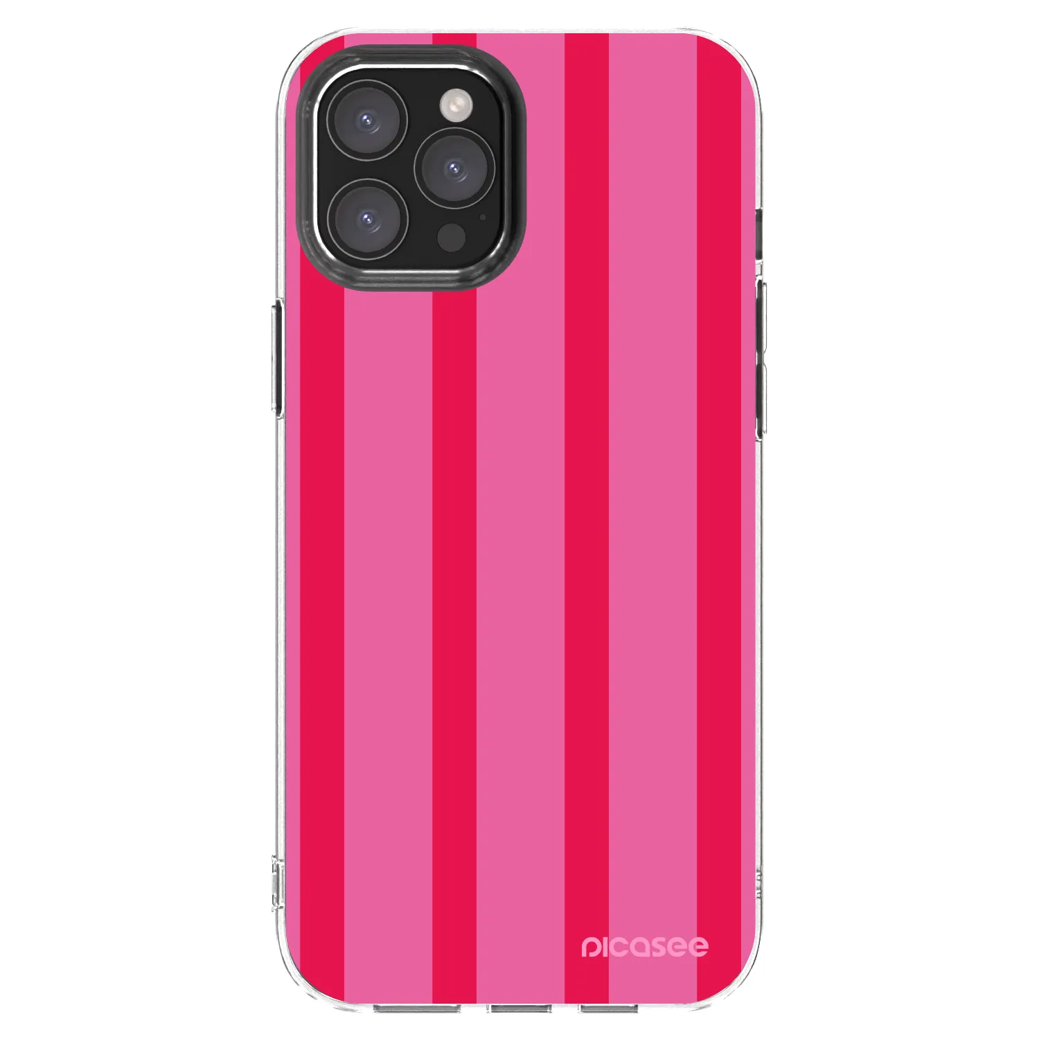 Picasee Apple iPhone 12 Pro Max Hülle - Transparentes Silikon - Hot tropic